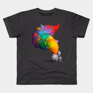 Rainbow Toad Kids T-Shirt